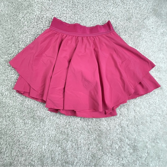 Lululemon Pink Court Rival Mini Skirt Skort Tennis Preppy Active size 2 - Picture 1 of 12